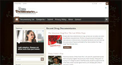 Desktop Screenshot of drugdocumentaries.com